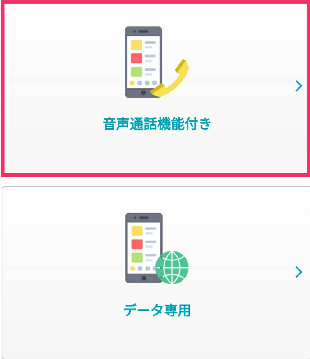 U-mobile音声通話SIM